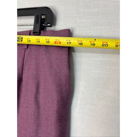 Vintage Pendleton Women's Size 14 Purple 100% Virgin Wool Pants Trousers USA - Picture 6 of 13